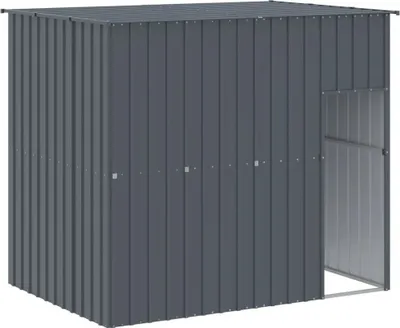 Immagine prodotto di Cuccia per cani con corridoio Antracite 214x253x181cm Acciaio zincato