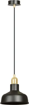 Immagine prodotto di LAMPADA A SOSPENSIONE Emibig 1xE27 60W IBOR 1 NERA 1042/1