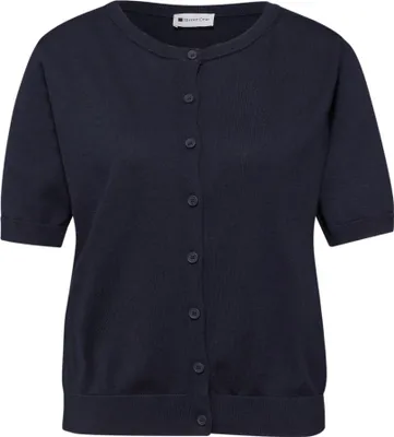 Produktbild von Street One LTD_QR_short sleeve cardigan shadowed navy 36