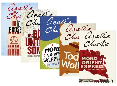 Immagine prodotto di Hercule Poirot - Mord auf internationaler Bühne: Agatha Christie