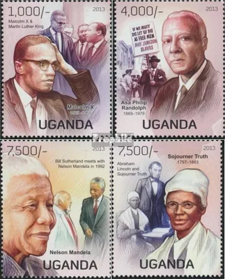 Produktbild von Briefmarken Uganda 2013 Mi 3070-3073 (kompl.Ausg.) postfrisch Bürgerrechtler