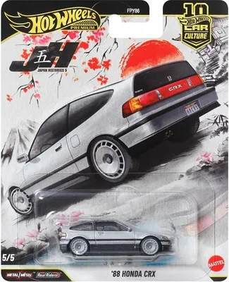Produktbild von Hot Wheels Car Culture Premium Die-Cast-Spielzeug-Auto oder -Truck im Maßstab 1:64 (Stile können abweichen), Auto, 3 Jahr(e), Kunststoff, Metall, Silber