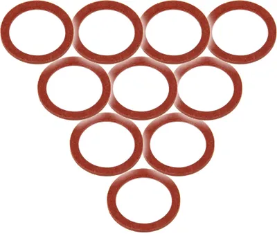 Produktbild von STEDO Fiber Flachdichtung, 22 x 29 x 2 mm (VE 10 Stück), nach DIN 7737