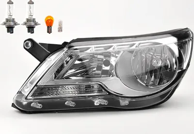Produktbild von Scheinwerfer passend für VW Tiguan 5N 09/2007-05/2011 Links Leuchtmittel 5N1941031AB 5N1941031R 5N1941031P Johns
