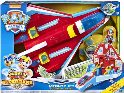 Productafbeelding van PAW Patrol PAW VHC SuperPAW Team Jet UPCX GML, Luchtschip, 3 jaar, AAA, Kunststof, Blauw, Rood