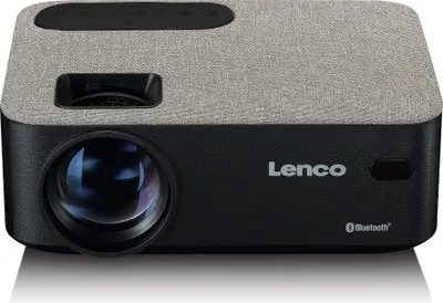 Produktbild von Lenco LPJ-700BKGY - LCD-Projektor mit Bluetooth® - Bis zu 400 cm Projektionsgröße - USB-Eingang - SD-Kartenleser