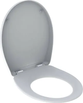 Produktbild von Geberit Bastia Toilettensitz mit Deckel 35,5x43,5x4 cm Weiß