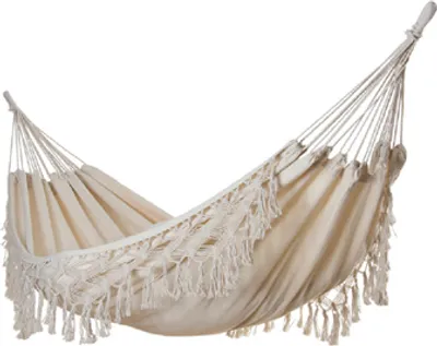 Zdjęcie produktu dla Hamak ogrodowy boho MIDAS 150x200 ecru