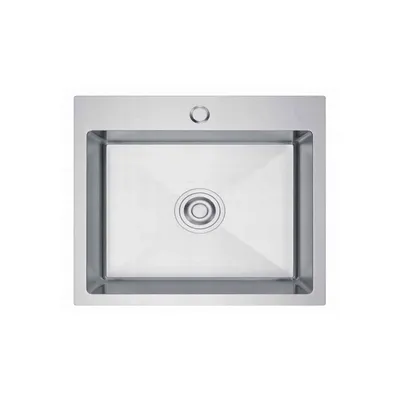 Obrázok produktu pre QLS INOX nerezový drez 48x45 cm so sifónom 11216