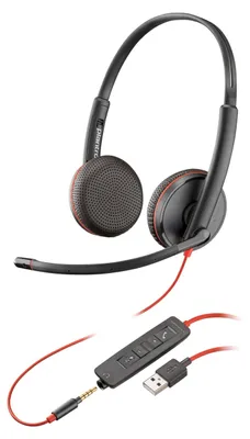 Produktbild von HP Poly Blackwire 3225 USB-A On-Ear
