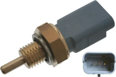 Produktbild von FEBI BILSTEIN 37171 Kühlmitteltemperatursensor passend für PEUGEOT 207 (WA, WC) 206 Schrägheck (2A/C) 206 CC (2D) 307 CC (3B) für CITROËN