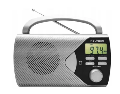 Zdjęcie produktu dla Hyundai PR 200S, Przenośny, Analogowy, AM, FM, LCD, Szary, C
