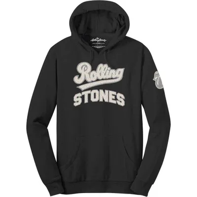 Obrázek produktu pro The Rolling Stones Team Logo & Tongue Applique (Embellished) Black XL Mikina