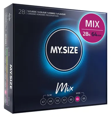 Zdjęcie produktu dla MY.SIZE Mix 64 mm Condome - 28 Stück
