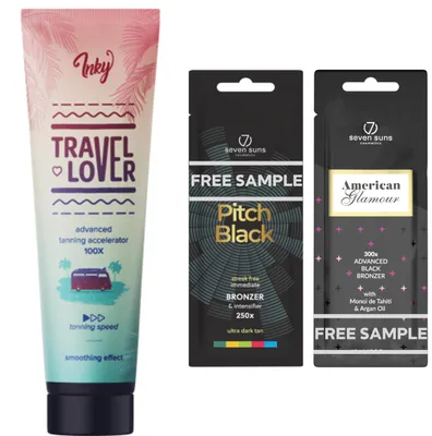 Obrázek produktu pro Inky Travel Lover Urychlovač Sada Na Opalování