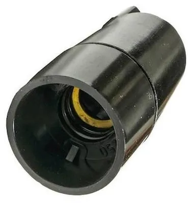 Produktbild von Bakelit Lampenfassung E14 Baufassung Renovierungsfassung für LED & Glühbirne