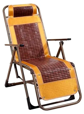 Produktbild von Klappbarer Relaxstuhl mit verstellbarer Rückenlehne, tragbarer Stuhl für die Mittagspause sowie zum Nickerchen am Strand und zu Hause