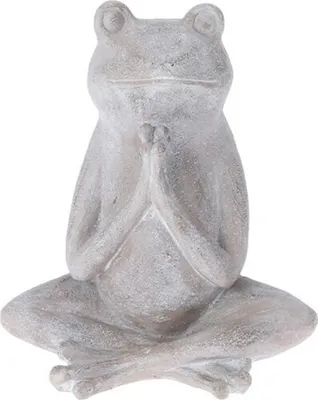Produktbild von ProGarden Gartenfigur Frosch Muster Dekoobjekt