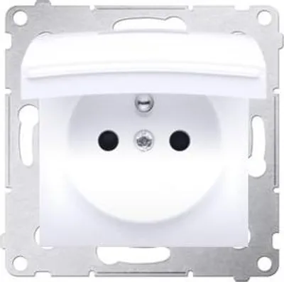 Obrázek produktu pro Kontakt-Simon DGZ1BUZ.01/11, Bílá, Plast, IP44, 250 V, 75 mm, 45 mm