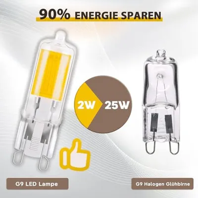 G9 LED-Lampe 2W Warmweiß 3000K, Hauptbild