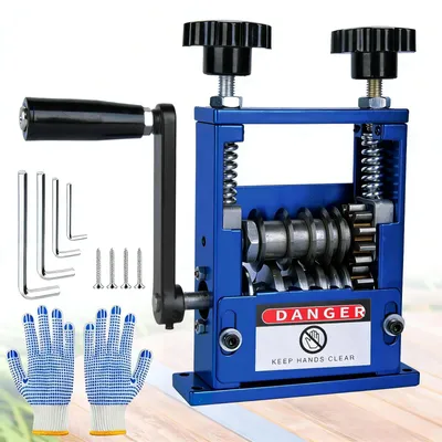 Obrázok produktu pre Izolačný stroj na káble – ručný a automatický – prenosný – 6 kanálov – pre medené káble s priemerom 3–17 mm – modrej farby