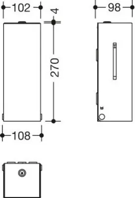 Produktbild von HEWI 900.06.00560 SC SENSORIC Seifen-
