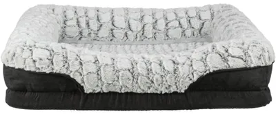 Produktbild von TRIXIE Vital Bett Lino - schwarz/grau - 90 × 65 cm