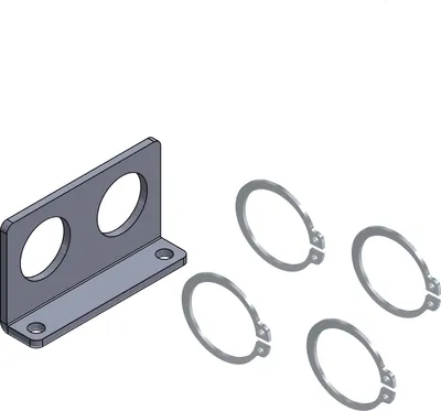 Produktbild von Abreißhalter für versch Steckkupplungen Hydraulik BG3 Halter für Muffe Kupplung