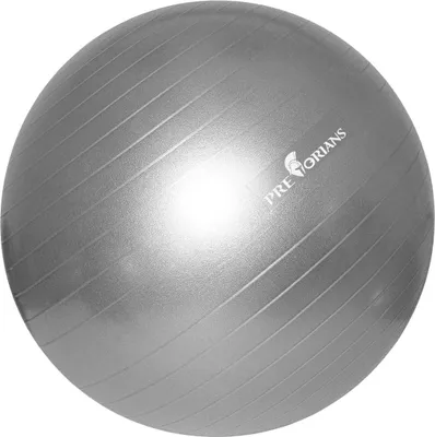 Produktbild von Gymnastikball 65 cm Anti Burst Fitnessball Sitzball Yoga-Ball bis 100 kg Grau