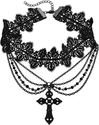 Image de Collier gothique pour femmes, idéal pour Halloween, cosplay, style unique