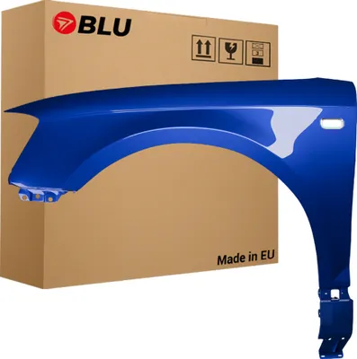 Immagine prodotto di BLU Parafango compatibile con Audi A3 8P II-generation LZ5C Sinistra Blau MauritiusBlau OzeanBlau | 2003-2008 | Anteriore | Verniciato | Pronto per il montaggio | Acciaio