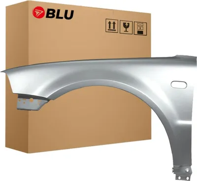 Image de BLU Aile Compatible avec VW Volkswagen Passat B5 FL LA7W Gauche Silber ReflexSilber | 2000-2005 | Avant | Peint| Prêt à Monter | Acier