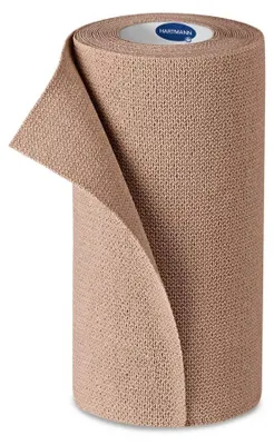 Image de Hartmann Pütter-haft, bande cohésive à allongement court, 12 cm x 5 m | Paquet (1 pièce)