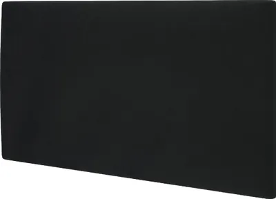 Immagine prodotto di STEGU Effetto velluto Pannello imbottito Testiera Velluto Nero 60x30 cm