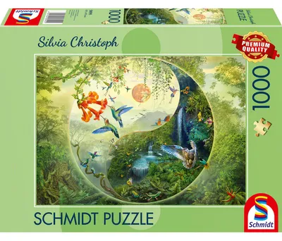 Immagine prodotto di Schmidt Spiele GmbH PU1000T. S. Christoph Yin & Yang Nella foresta dei colibrì Altro