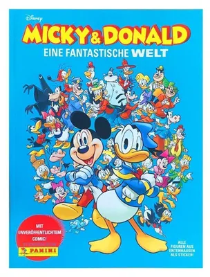 Zdjęcie produktu dla Micky & Donald - Fantastyczny świat - Naklejki kolekcjonerskie - 1 album
