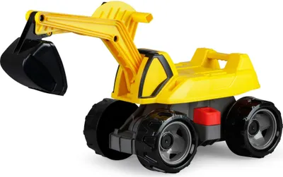 Produktbild von Lena GIGA TRUCKS Excavator PRO, 3 Jahr(e), 4 Rad/Räder, Kunststoff, Stahl, Schwarz, Gelb