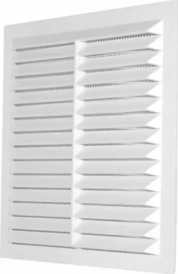 Zdjęcie produktu dla DOSPEL | Kratka wentylacyjna 140×140 mm - Biała - Łatwy montaż - Nowoczesny design - Wytrzymałe ABS
