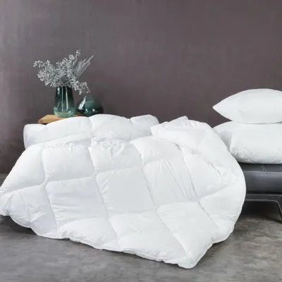 Obrázek produktu pro Design 91 Antialergická přikrývka 160x200 Stříbrná bílá celoroční lehká D91