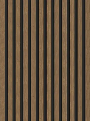 Zdjęcie produktu dla Mexen Lam-B lamele ścienne 275 x 30 cm, płyta HDF 4 mm, fornir techniczny, Orzech Natural - S100-275307-3015-016