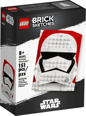 Produktbild von LEGO® Star Wars™ 40391 Brick Sketches™ Stormtrooper™