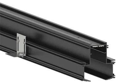 Image de Système linéaire Arca Profil 100cm encastré Noir