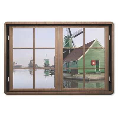 Produktbild von MuchoWow® Mauspad Mousepad Aussicht - Mühle - Wasser 27x18 cm - Mousepads - Maus Mat - Pad - Mausunterlage - Büroartikel - Desk Matten