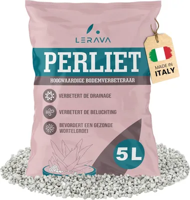 Produktbild von Perlite 5 L, Bodenverbesserung, natürliche Vulkanstein, pH-neutral, für Pflanzen
