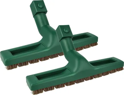 Produktbild von vhbw 2x Bodendüse für harte Fußböden kompatibel mit Vorwerk Kobold 122, 119, 120, 118, 121 Staubsauger, Drehbar, 18 cm breit