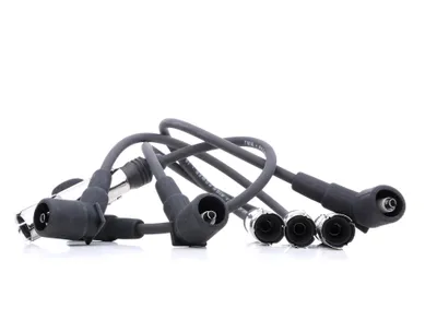 Image de Kit de câbles d'allumage TESLA T080B, compatible avec les modèles BMW suivants : 3 Berline (E46), 3 Touring (E46), 3 Coupé (E46), 3 Berline (E36), 5 Berline (E34)