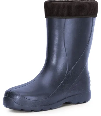 Produktbild von Ladeheid Damen leichte Eva Thermo Gummistiefel Regenstiefel LADW002 (Marineblau 9482, 36 EU)