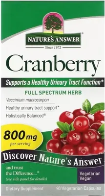 Produktbild von Nature's Answer Preiselbeeren 083000161582