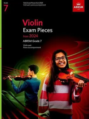 Obrázek produktu pro Violin Exam Pieces from 2024, ABRSM Grade 7, Violin Part & Piano Accompaniment