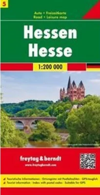 Obrázok produktu pre AK 0210 Hesensko 1:200 000 / automapa